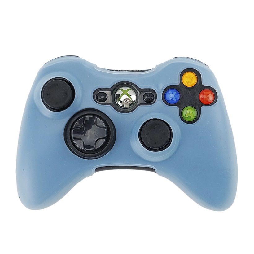 Чохол Силіконовий RMC Xbox 360 Blue Crystal Новий - Retromagaz