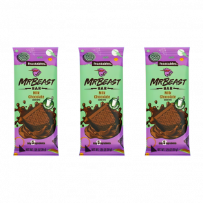 Набор Шоколад Молочный MrBeast Feastables 60g 3шт