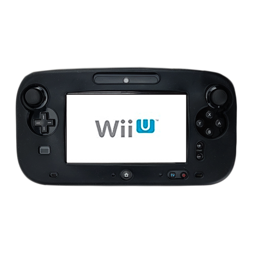 Чехол Силиконовый RMC Wii U Black Новый - Retromagaz