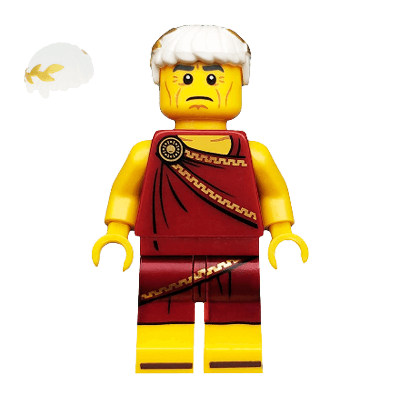 Фигурка Lego Series 9 Roman Emperor Caesar Collectible Minifigures col09-5 col133 Б/У - Retromagaz