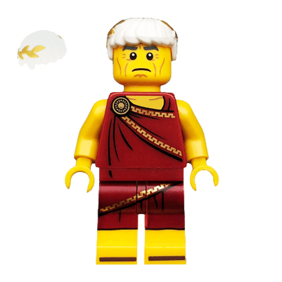 Фігурка Lego Series 9 Roman Emperor Collectible Minifigures col133 Б/У - Retromagaz