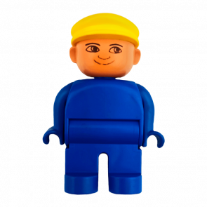 Фігурка Lego Duplo Boy Blue Legs Blue Top 4555pb164 Б/У - Retromagaz