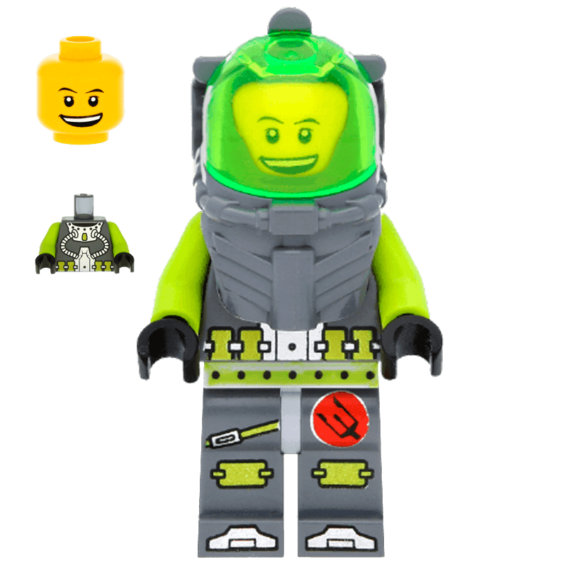 Фігурка Lego Atlantis 973pb0615 Bobby Adventure atl002a Б/У - Retromagaz