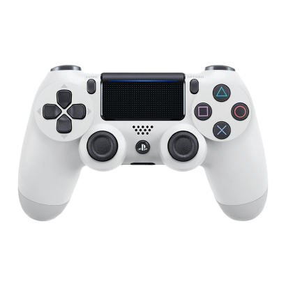 Геймпад Бездротовий Sony PlayStation 4 DualShock 4 Version 2 White Новий - Retromagaz