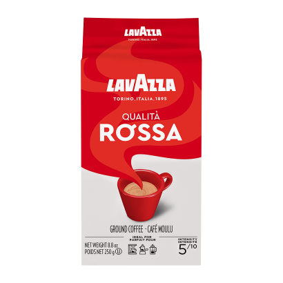 Кава Мелена Lavazza Qualita Rossa Оригінал 250g - Retromagaz