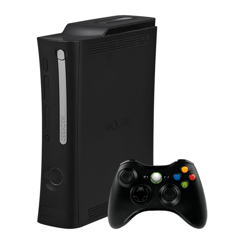 Набір Консоль Microsoft Xbox 360 Jasper Elite 120GB Matte Black Б/У  + Геймпад Бездротовий RMC Новий - Retromagaz