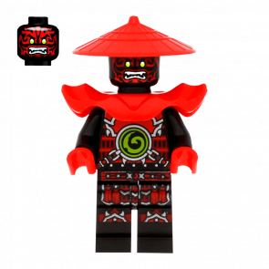 Фігурка Lego Stone Army Swordsman Red Face Ninjago njo222 Б/У