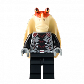Фігурка Lego Джедай Jar Jar Binks Black Outfit Darth Jar Jar Star Wars sw1367 75389 Новий - Retromagaz