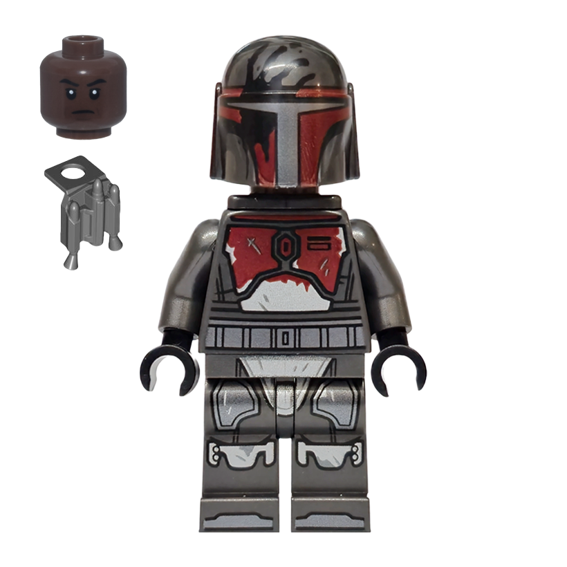Фигурка Lego Другое Mandalorian Super Commando Printed Legs Male Star Wars sw1486 75449 Новый - Retromagaz