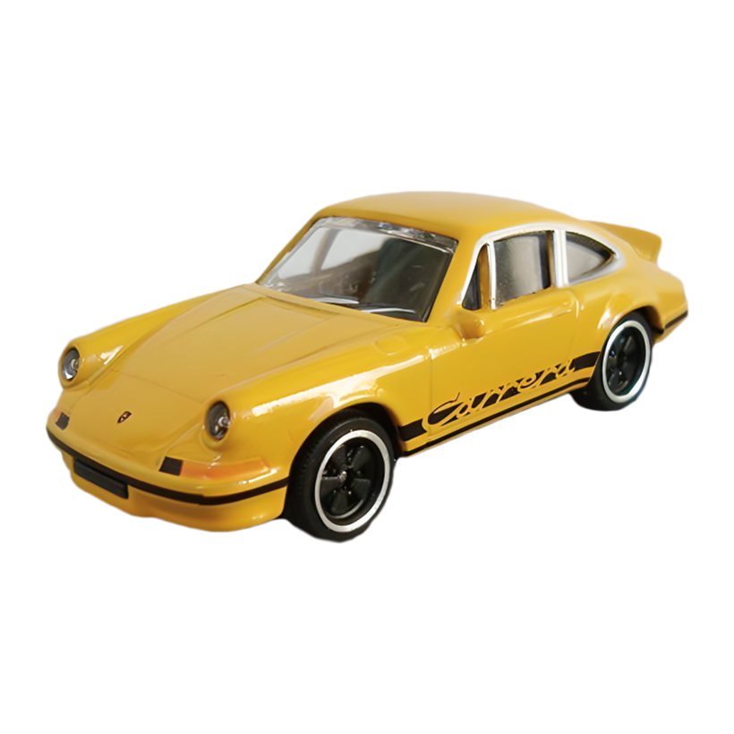 Машинка Premium Majorette Porsche 911 Carrera RS 2.7 Porsche 1:58 269E-2 Yellow - Retromagaz