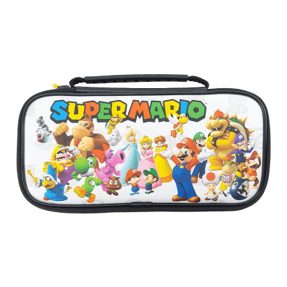 Чохол Твердий Nintendo Switch Deluxe Case Super Mario White Б/У - Retromagaz