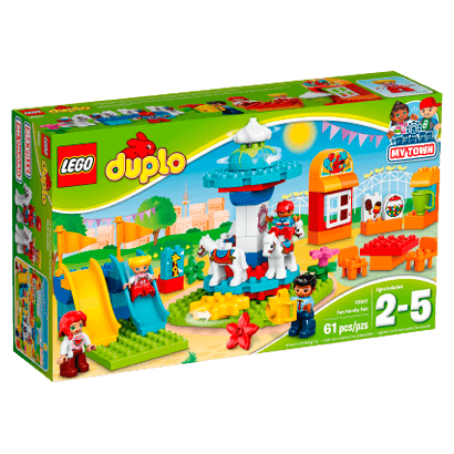 Lego Конструктор Duplo Семейный Парк аттракционов 10841 - Retromagaz