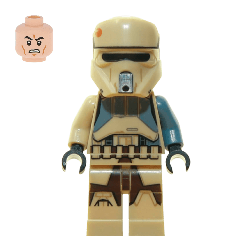 Фігурка Lego Імперія Scarif Stormtrooper Shoretrooper Captain Star Wars sw0787 75154 Б/У - Retromagaz