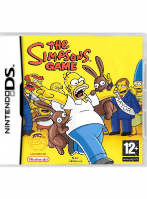 Игра Nintendo DS The Simpsons Game Английская Версия Б/У - Retromagaz
