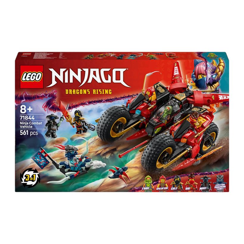 Конструктор Lego Ninja Combat Vehicle Ninjago 71844 Новый - Retromagaz