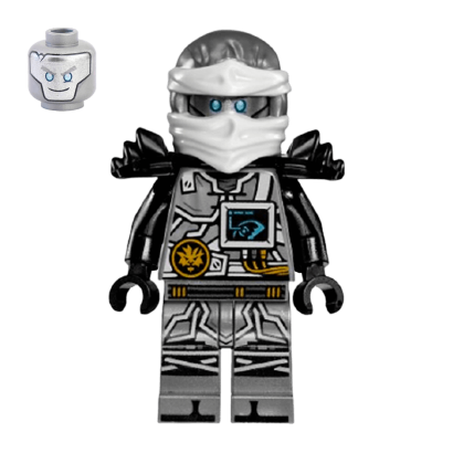 Фигурка Lego Zane Hands of Time Black Armor Ninjago Ninja njo285 Б/У - Retromagaz
