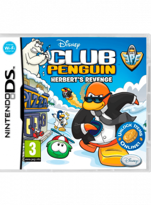 Игра Nintendo DS Disney Club Penguin: Elite Penguin Force: Herbert's Revenge Английская Версия Б/У