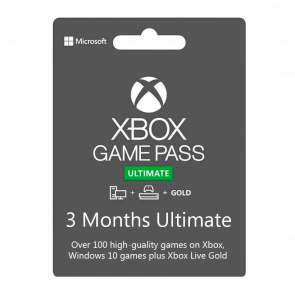 Підписка Microsoft Xbox Series Game Pass Ultimate 3 Місяці Новий - Retromagaz
