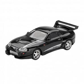 Машинка Premium MINI GT Toyota Supra VeilSide Combat V-II Black 1:64 MGT01107 - Retromagaz