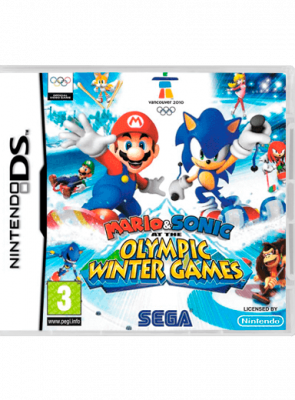 Игра Nintendo DS Mario & Sonic at the Olympic Winter Games Английская Версия Б/У