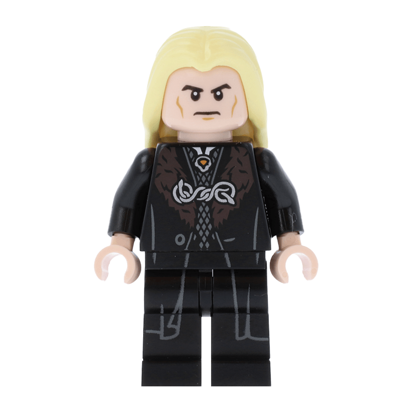 Фигурка Lego Harry Potter Lucius Malfoy Black Robe Films hp255 Б/У - Retromagaz