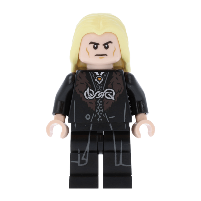 Фігурка Lego Harry Potter Lucius Malfoy Black Robe Films hp255 Б/У - Retromagaz
