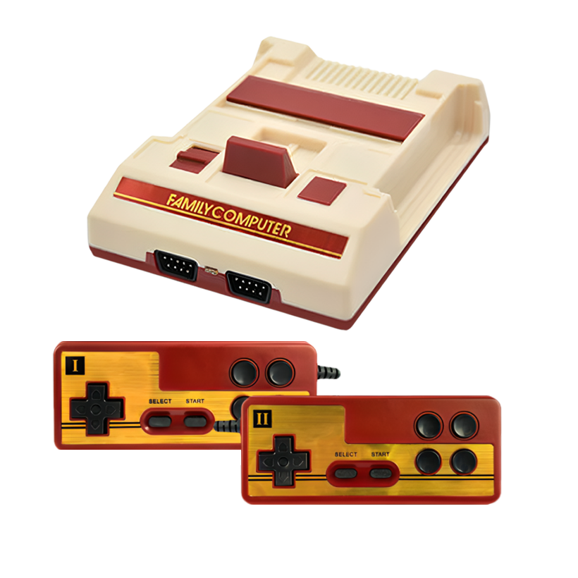 Консоль Owllon Dendy Famicom 8 Bit + 500 Вбудованих Ігор White Red - Retromagaz