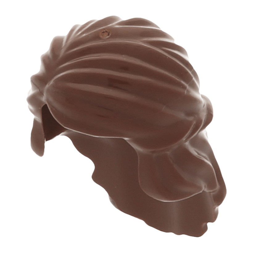 Волосся Lego Другое Female Mid-Length with Braid Around Sides Другое 59363 4506003 Reddish Brown Б/У - Retromagaz