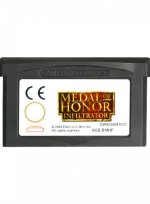 Игра RMC Game Boy Advance Medal of Honor: Infiltrator Английская Версия Только Картридж Б/У