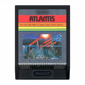 Гра Atari 2600 Atlantis Black Б/У - Retromagaz