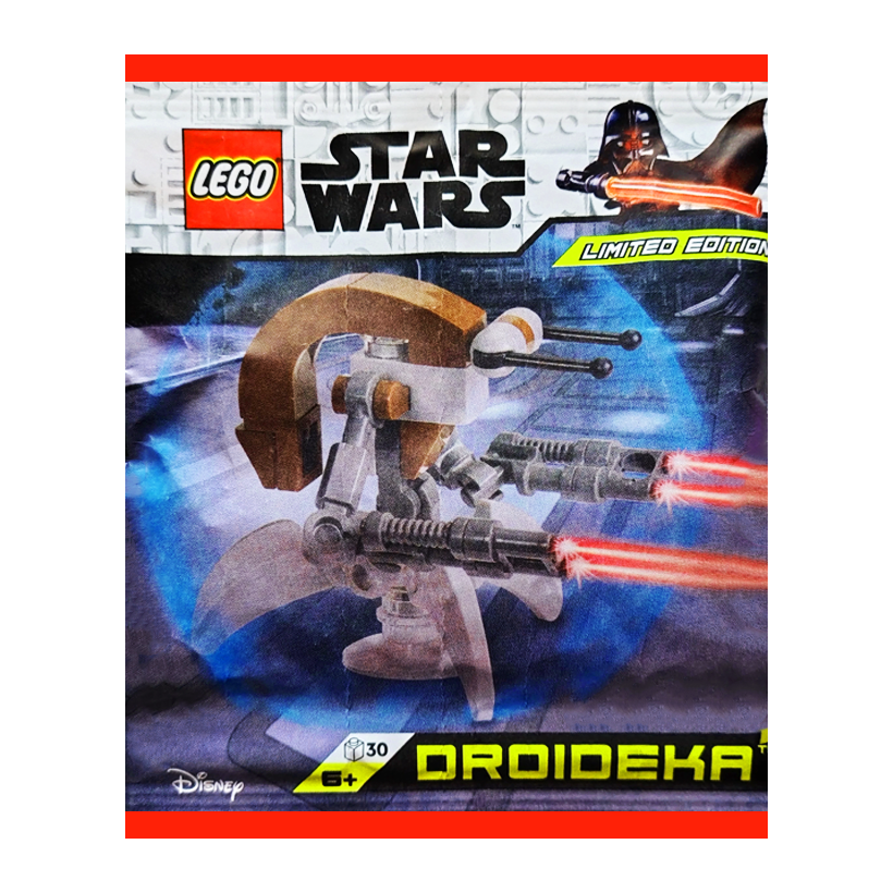 Конструктор Lego Droideka Paper Bag Star Wars 912510 sw1452 Новий - Retromagaz