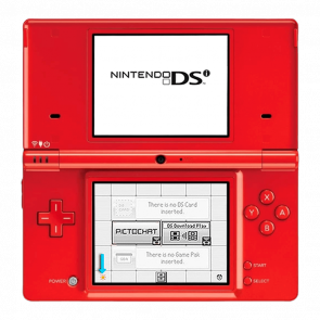 Консоль Nintendo DS i Модифікована 1GB Red + 10 Вбудованих Ігор Б/У - Retromagaz
