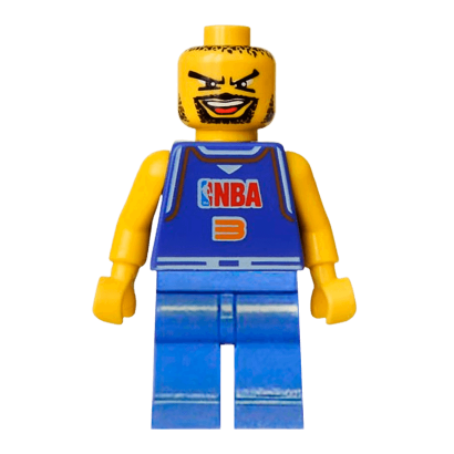 Фігурка Lego People NBA Player Number 3 City nba027a Б/У - Retromagaz