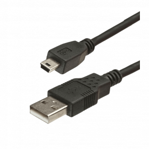 Кабель RMC USB 2.0 - Mini-USB Black 1.5m Новый