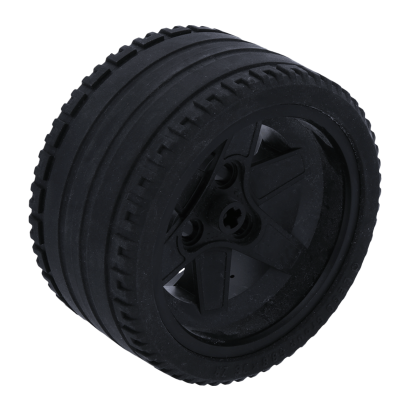 Колесо Lego 56mm D. x 34mm + Tire ZR 68.8 x 36 15038c04 44771 4614801 6062225 6253256 6284703 Black Б/У Колесо Lego 56mm D. x 34mm + Tire ZR 68.8 x 36 15038c04 44771 4614801 6062225 6253256 6284703 Black Б/У - Retromagaz
