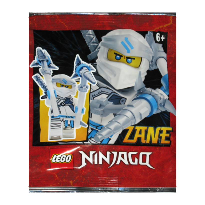 Конструктор Lego Фігурка Zane #6 Secrets of the Forbidden Spinjitzu Foil Pack Ninjago 892065 njo0623 Новий - Retromagaz