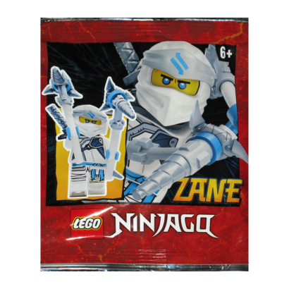 Конструктор Lego Фигурка Zane Foil Pack #6 Secrets of the Forbidden Spinjitzu Ninjago 892065 njo623 Новый - Retromagaz