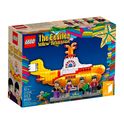 Набор Lego Жёлтая Субмарина Ideas 21306 Б/У - Retromagaz