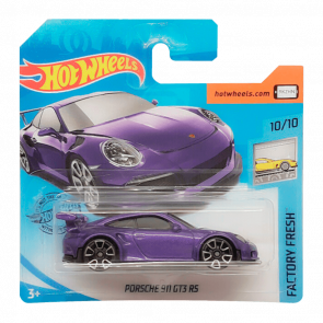 Машинка Базовая Hot Wheels Porsche 911 GT3 RS Factory Fresh 1:64 FYC47 Purple