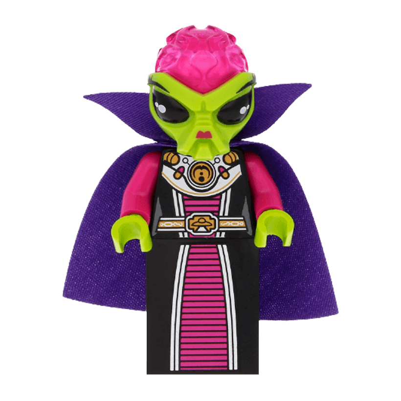 Фігурка Lego Series 8 Alien Villainess Collectible Minifigures col08-16 col128 Б/У - Retromagaz