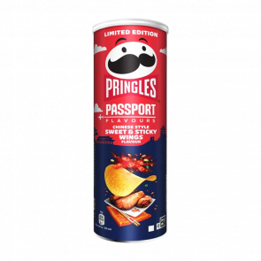 Чипсы Pringles Passport Flavours Chinise Style Sweet & Sticky Wings 165g - Retromagaz