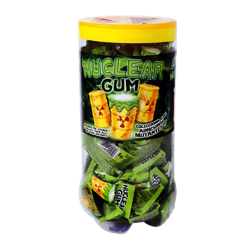 Набір Жувальна Гумка Fini 16шт Nuclear Gum 14g - Retromagaz