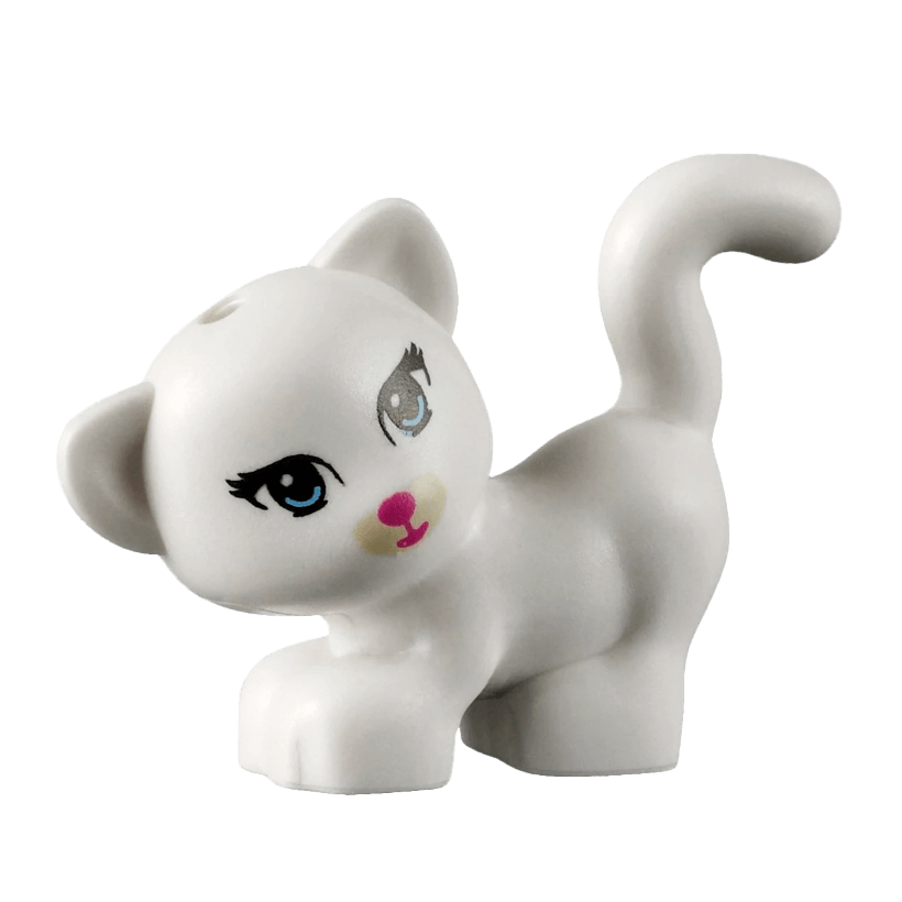 Фигурка Lego Земля Cat Friends Bright Light Blue Eyes Animals 93089pb02 4615280 6017056 White Б/У - Retromagaz