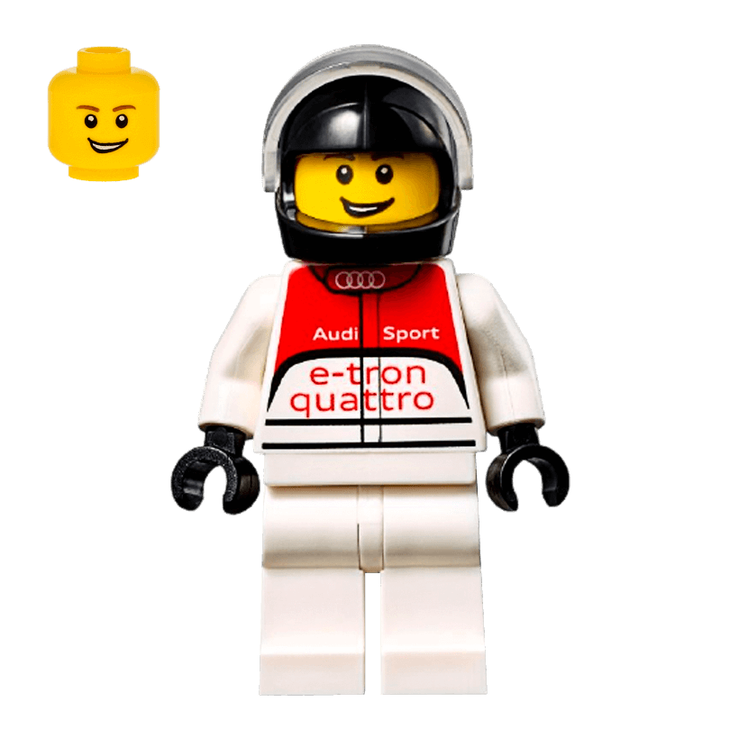Фігурка Lego Speed Champions Audi R18 Driver Інше sc024 Б/У - Retromagaz
