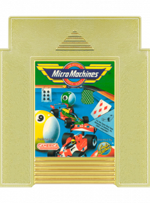 Игра Camerica NES Micro Machines USA Английская Версия Только Картридж Б/У - Retromagaz