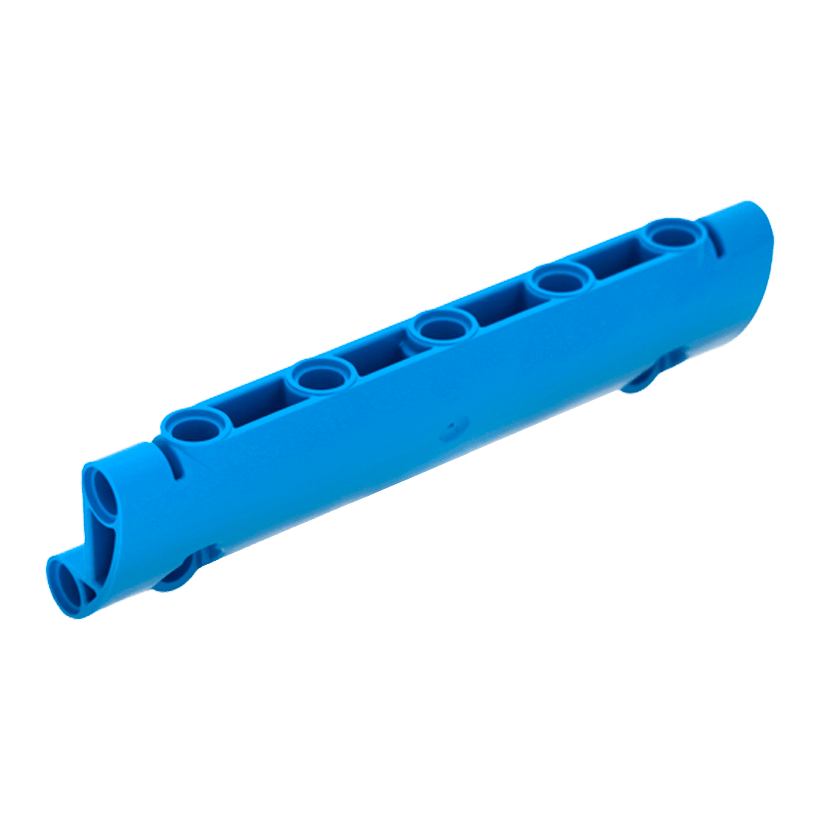 Technic 2шт Lego Панель Зігнута 11 x 3 62531 6214766 Dark Azure Б/У - Retromagaz