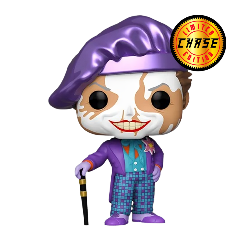 Фигурка FUNKO POP! Джокер The Joker Batman 1989 Chase 95mm 337 47709 Purple - Retromagaz