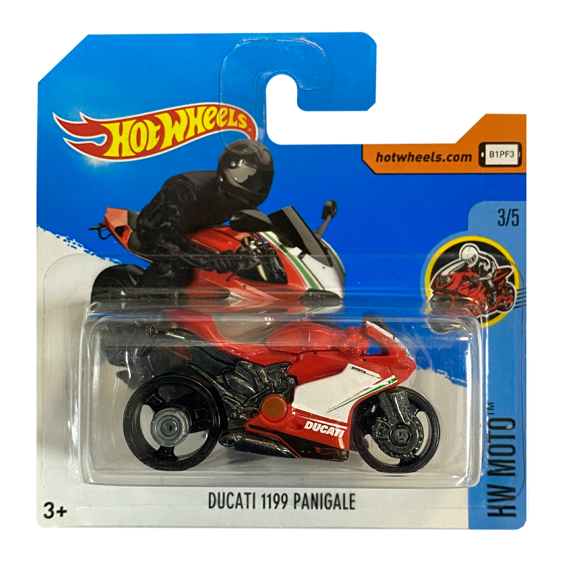 Машинка Базова Hot Wheels Ducati 1199 Panigale Moto 1:64 DTY24 Red - Retromagaz