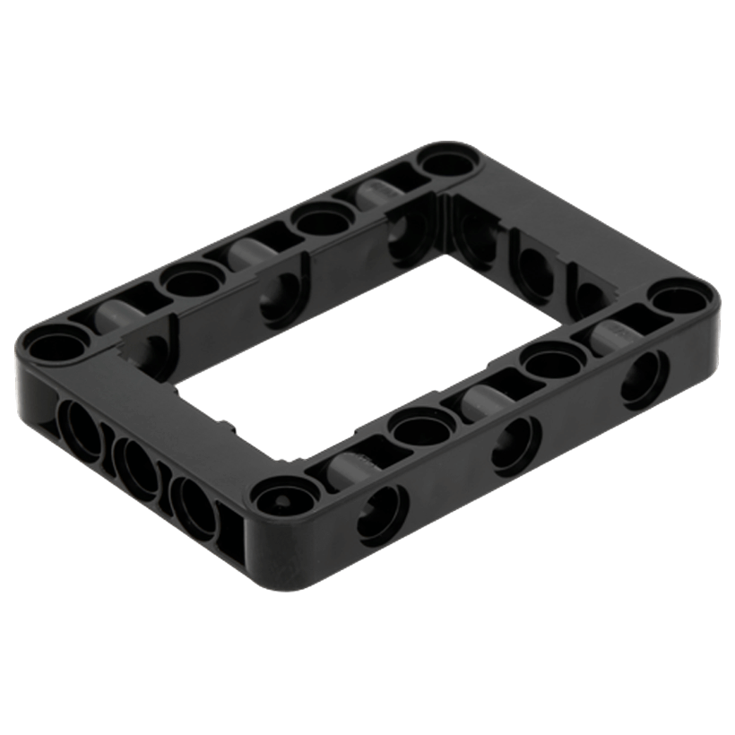 Technic Lego Балка Товста Рамка 5 x 7 64179 6016154 Black Б/У - Retromagaz