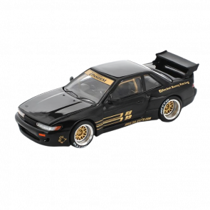 Машинка Premium POP Race PANDEM Nissan Silvia S13 1:64 pr64-0289 Black - Retromagaz